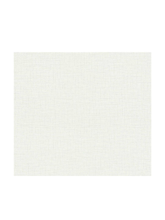 Wallpaper Vinyl White L1005xW53cm Washable