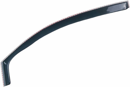 Gelly Plast Set of Windbreakers Front Car Dark Fime for Seat Ibiza 2pcs