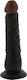 Nanma Dolie Dong Ρεαλιστικό Dildo με Βεντούζα Black 23cm