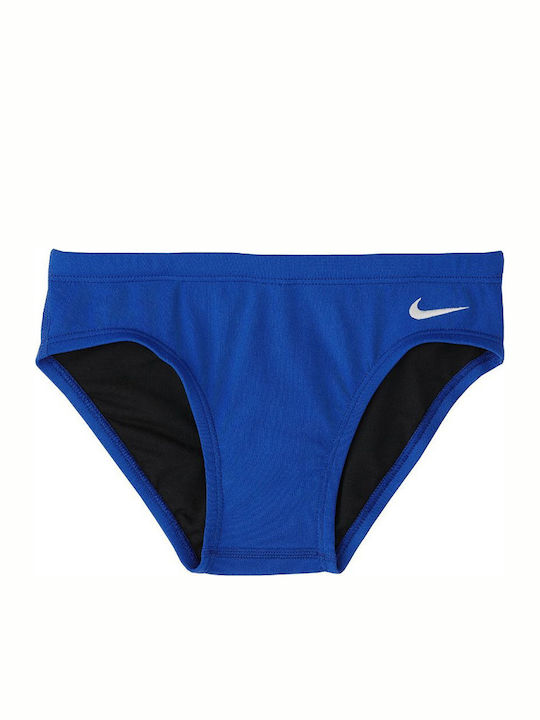 Nike Παιδικό Μαγιό Σλιπ Solid Swim Κολύμβησης Μπλε