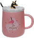 Next Unicorn Mug Pink