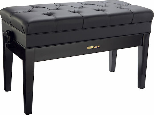 Roland RPB-D500 Duet Σκαμπό Πιάνου Ρυθμιζόμενο Polished Ebony Μ75xΠ33.5xΥ49-59cm