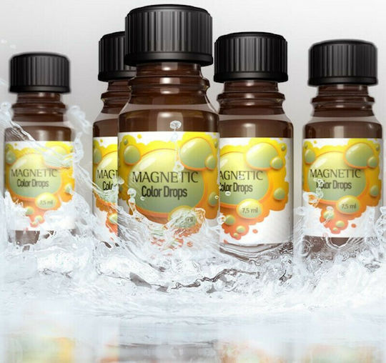 Magnetic Nail Design Color Drops 20ml Χρώματα Ζωγραφικής για Νύχια σε Κίτρινο Χρώμα
