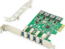 Digitus Κάρτα PCIe σε 4 θύρες USB 3.0