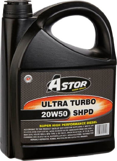Astor Ultra Turbo SHPD Car Oil 20W-50 4lt