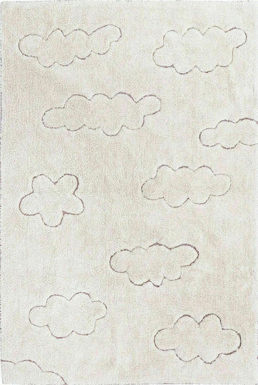 Lorena Canals Clouds Kids Rug Nori Cotton Bej 140x200cm