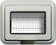 Legrand Idrobox Horizontal Switch Frame White Χωνευτό 3 Θέσεων IP55 24603N