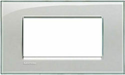 Legrand Bticino Living Light Switch Frame 4 Pos...