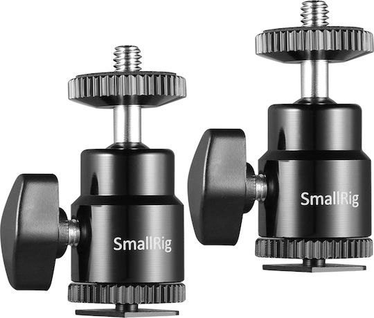 SmallRig 1/4" Camera Hot shoe Mount with Additional 1/4" Screw Κεφαλή - Φωτογραφική 2pcs
