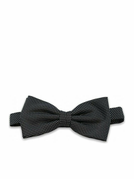 Bow Tie Set Black/ White Tiny Dots