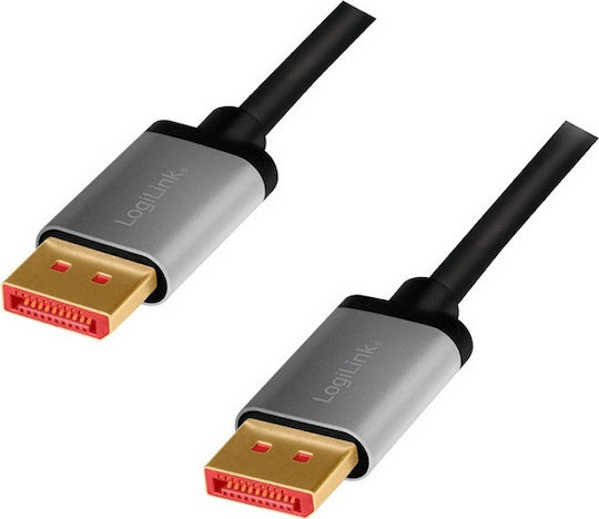 LogiLink Cable DisplayPort male - DisplayPort male 3m Black (CDA0106)
