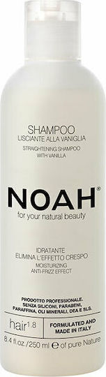 Noah for Beauty 1.8 Sampon de Par de Hidratare și Netezire pentru Păr Uscat 250ml