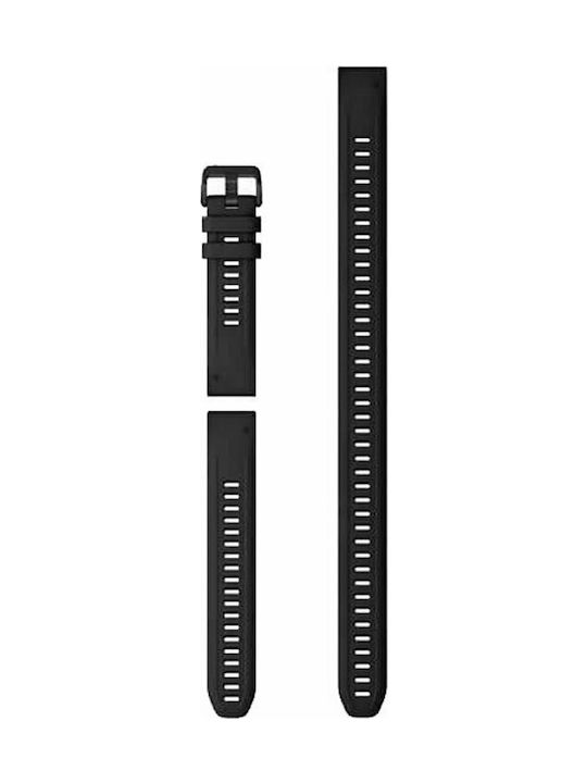 Garmin QuickFit 20 Λουράκι Σιλικόνης Black (Fen...