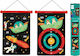 Scratch Europe Set with Target & Dart Παιδικός Μαγνητικός Στόχος 2 Όψεων με 6 Βελάκια - Αστροναύτης