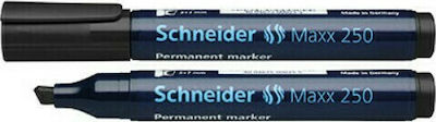 Schneider Maxx 250 Ανεξίτηλος Μαρκαδόρος 7mm Μαύρος