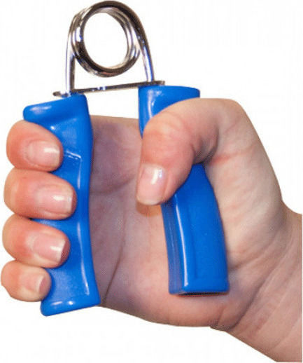 Cando Ergonomic Grip Ταναλάκια Χεριών 2τμχ Μπλε με Αντίσταση έως 11kg