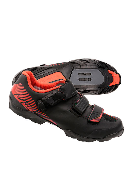 Shimano SH-ME300 ESHME300MO Men's Low Mountain Cycling Shoes Black Black/Red