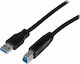 StarTech 2m USB 2.0 Cable A-Male to B-Male (USB3CAB2M)