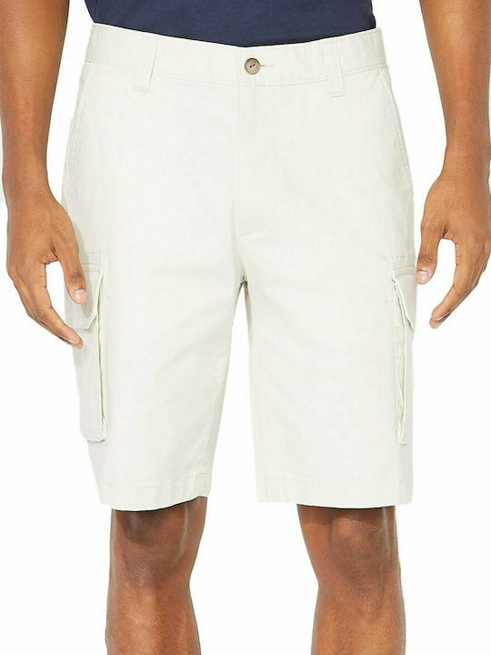 Nautica Men's Shorts Cargo Ecru