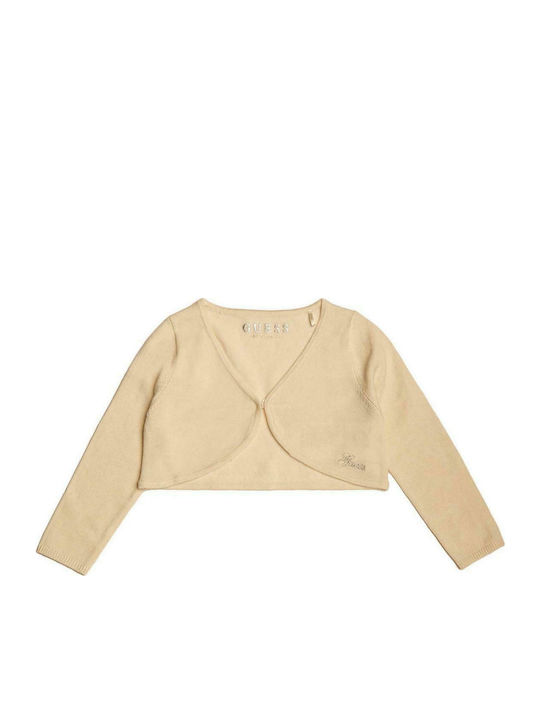 Guess Kids Bolero Jacket Beige