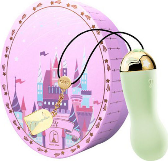 Zalo Baby Star Vibrator Bullet cu Telecomandă 8cm Verde