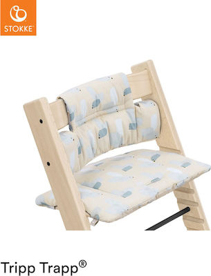 Stokke High Chair Cover Tripp Trapp Birds Blue