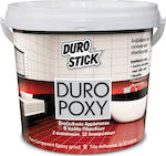 Durostick Duropoxy Tile Joint Filler Epoxy / 2 Components και Κόλλα Πλακιδίων Καφέ Ανοιχτό 1kg