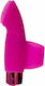 Power Bullet Rechargeable Naughty Nubbies Vibrator Finger Pink