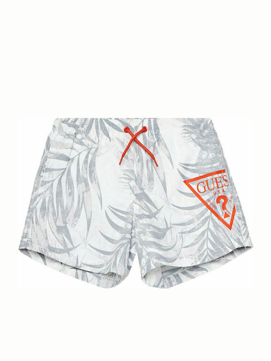 Guess Kids Swimwear Swim Shorts White