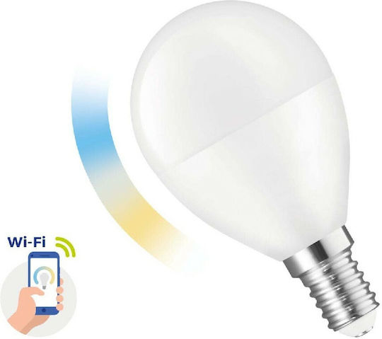 Spectrum Smart Λάμπα LED 5W για Ντουί E14 Ρυθμιζόμενο Λευκό 420lm Dimmable
