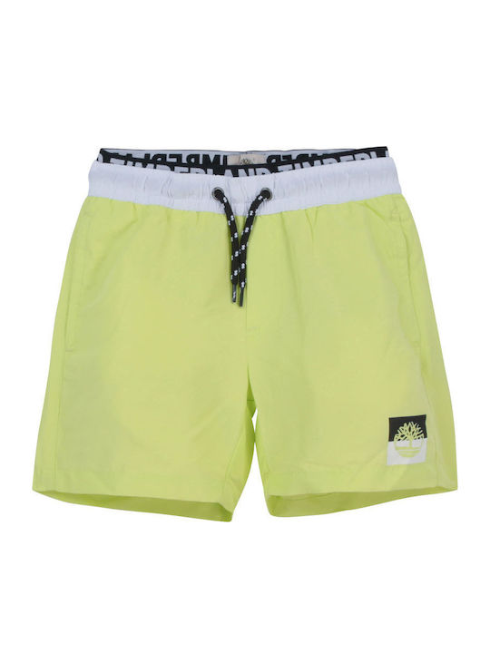 Timberland Kids Swimwear Swim Shorts Yellow