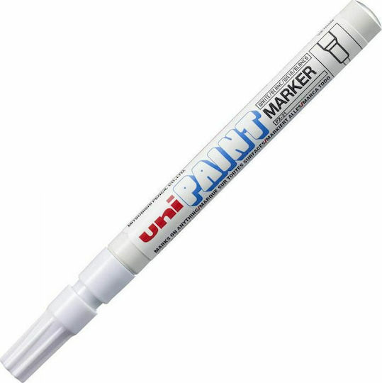 Uni-Ball PX-21 Permanent Marker 0.8mm Weiß