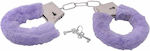 Toyz4lovers Bestseller Handcuffs With Fur Handcuffs in Purple Color