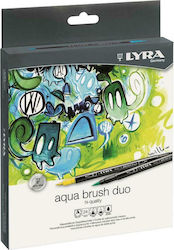 Lyra Aqua Brush Duo Design Markers Multicolour 24pcs 6521240