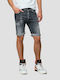 Replay Herrenshorts Jeans Gray