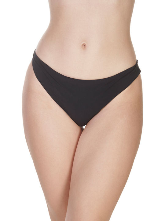 Blue Sense Bikini Slip Black