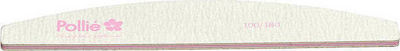 Eurostil Nail File 100/180 Zebra 28*178mm HalfMoon