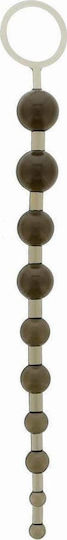 Nanma Oriental Jelly Butt Beads Anal Beads Black 26.5cm