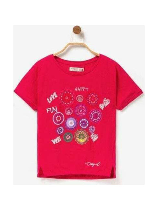 Desigual Kids T-shirt Red Denver