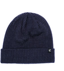 Emerson Beanie Unisex Σκούφος Πλεκτός σε Μπλε χρώμα