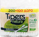 ΜΕΓΑ Tipers Natura Cotton Buds Οικολογικές 300pcs