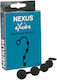 Nexus Excite Medium Silicone Anal Beads Anal Perlen Mittel Schwarz 11cm