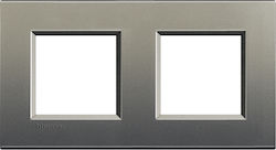 Legrand Bticino Living Light Switch Frame 2 Pos...