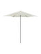 Umbrelă Rotundă Din Aluminiu Bej / Gri Φ2.5xÎ2.36m