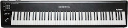 Kurzweil KM88 Controler Midi Negru Kurzweil KM88 Controler Midi Negru