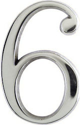 Zogometal 930 Hausnummer 6 in Silber Farbe 12cm...