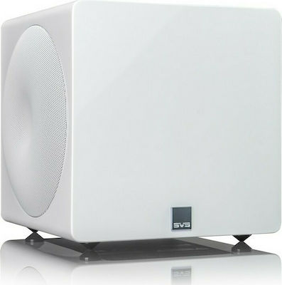 SVS 3000 Micro Active Subwoofer with Speaker 8" 800W White Glossy