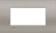 Legrand Bticino Living Light Air Switch Frame Horizontal Installation 4 Elements in Beige Color LNC4804SB