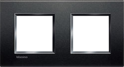 Legrand Bticino Living Light Schalterrahmen 2-f...