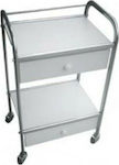 Marinopoulos Τροχήλατο Τραπεζάκι Nursing W40xD50xH90cm 1103 Inox